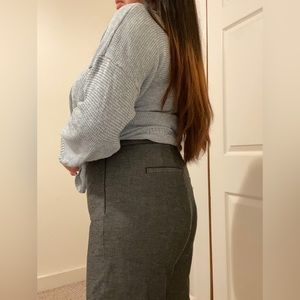 Talbots Chatham ankle pants grey (new)